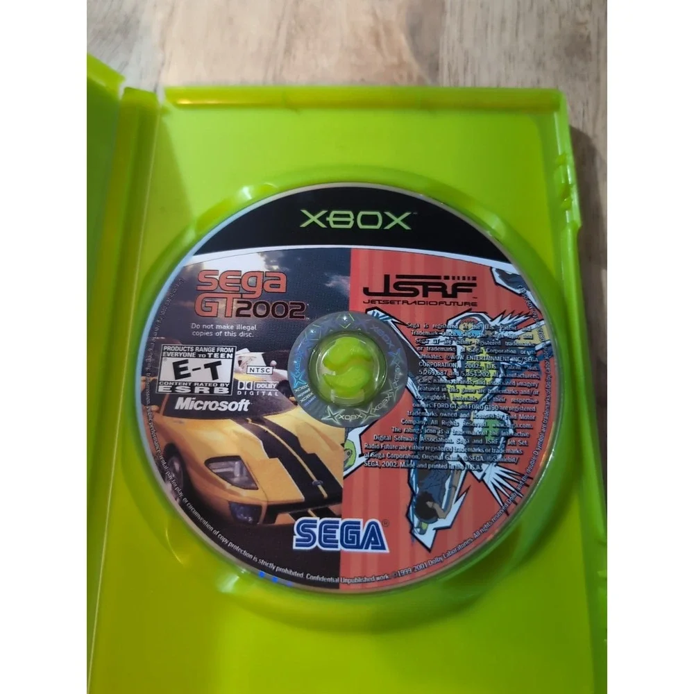 Sega GT 2002 (Microsoft Xbox, 2002) Limited‎ Edition